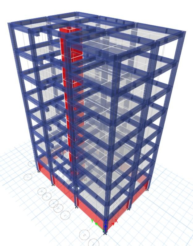Mada Living, Islamabad, structural model