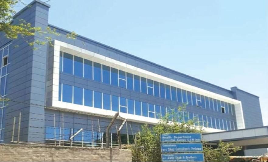 Women & Children Hospital, Swabi, completed building