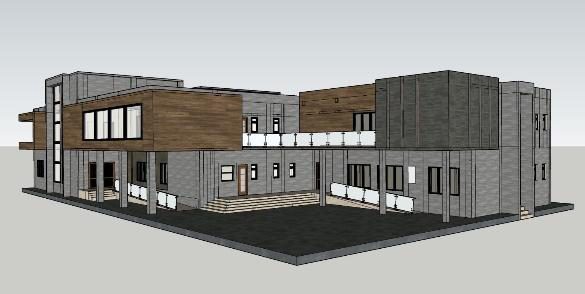 Dr. Zafar Memorial Hospital, Rawalakot, 3D model